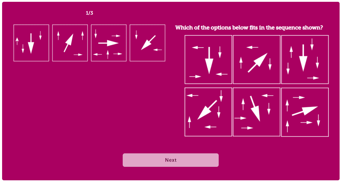 logical reasoning as part of the Bain Online Assessment